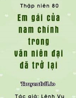 Thập Niên 80 Em Gái Của Nam Chủ Trong Niên Đại Văn Đã Trở Lại